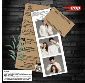 100pc Undangan Pernikahan SUNATAN Khitanan Aqiqah Gusaran Unik MODEL Hangtag