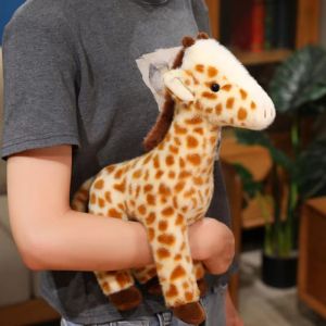 MKEB MALL Simulation Giraffe Plush Toy Room Decor 25/35cm Stuffed Giraffe Doll Lovely Soft Stuffed Animals Dolls Home Ornament