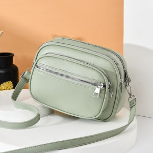 ZEA - SLINGBAG WANITA POLOS LUCU MODEL MINI KULIT PU TERBARU 2024 TAS SELEMPANG WANITA KEKINIAN VIRAL GAYA MODIS LEBIH CANTIK