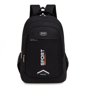 Ransel Pria Oxford Kain Kasual Gaya Akademi Kualitas Tinggi Tas Ransel Pria Desain Kapasitas Besar