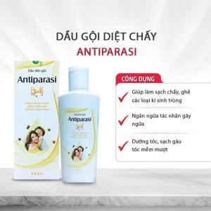 Dầu gội tắm thảo dược Antiparasi 3in1 – Làm sạch da đầu giảm ngứa làm dịu da cho bé và người lớn