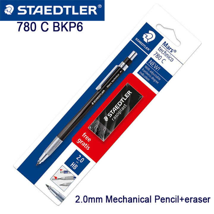 Staedtler Mars technico 780 C BKP6 2.0mm Automatic Mechanical Pencil ...