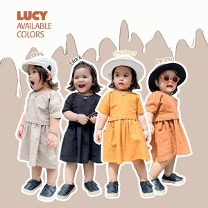 Dress Anak LUCY One Set: Pakaian Anak Nyaman & Lucu