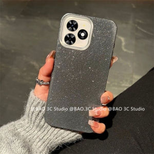 New Phone Case Itel A50 P55 NFC Tecno POP 9 8 7 Pro 4G Ins Luxury Shiny Simple Fashion Casing Full Sky Star Anti-fall Shockproof Back Cover 2025