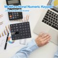 Zeus 2.4GHz 35 keys Mini Wireless Numeric Keypads Numpad For Laptop PC/OS/Android - Rechargeable Z-533. 
