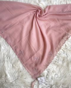 Hijab Segi Empat Paris Bordir Kenanga By R139 Hijab