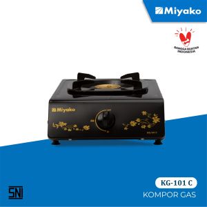 Miyako Kompor Gas 1 Tungku - KG101C - FREE ONGKIR Jabodetabek