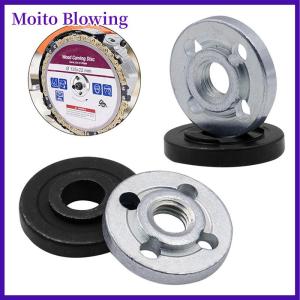 Moito 2pcs Stainless Steel Lock Nuts Flange Nut Inner Outer Kit Angle Grinder Electric Tool Accessories