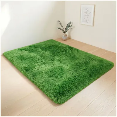 Eiyogen - Korean Karpet Hi-Matt Bulu Rasfur PremiumAnti-slip Panjang 200cm Lebar 120cm Polos Warna(PRM)