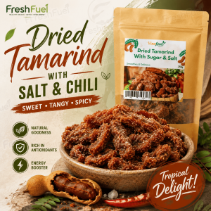 [BUY 1 GET 1] Premium Dried Tamarind with Sugar Salt & Chili | Sweet Sour & Spicy Sampalok | Healthy Fruit Snack