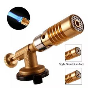 [COD + local seller]Portable Gas Torch Butane Gas Welding Torch Cooking Blow Torch Copper Gun Torch Butane Lighter Heating Welding Ignition Lighter