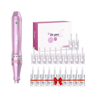 Wireless Dr Pen M7 with 22Pcs 12/36/42Pins Nano Cartridges Derma Pen Skin Care Dermapen