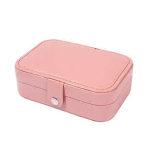COD Dejavu Kotak Tempat Perhiasan Travel Jewelry Box Penyimpanan Anting Kalung Gelang Cincin Emas Portable / Tempat Perhiasan Aksesoris HDK309