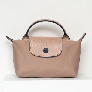 New Original France Long-Champ Women’s bag Mini Bags Shoulder Bags Cosmetic Bag Comes with a Shoulder Strap