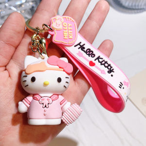 Hello Kitty Cosplay Cute Design Key Chain Gift Key Ring Key Holder