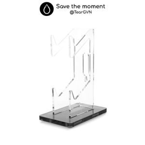 Giá đỡ tay cầm 2 tầng chất liệu nhựa Acrylic trong suốt cho Playstation / Xbox / Nintendo Switch