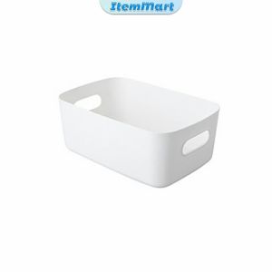 ItemMart Kitchen Storage Box Office Desktop File Snack Colored Plastic Organizer Storage Make Up Organizer