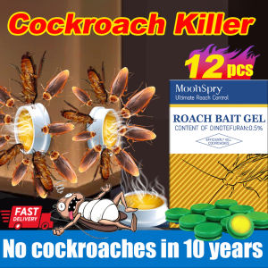12pcs/box Racun lipas Cockroach bait Killing Cockroach killer 66 years without Cockroach Lipas killer Ubat lipas rumah Cockroach repellent 蟑螂药
