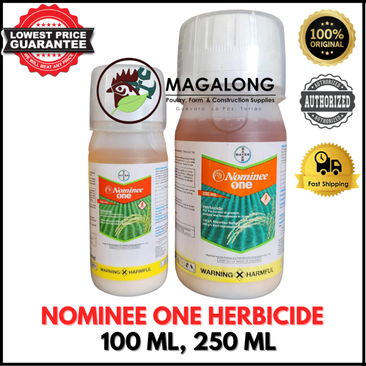 Nominee One Herbicide Bayer 100 Ml 250 Ml Bispyribac Sodium Selective Herbicide Lazada Ph 0042