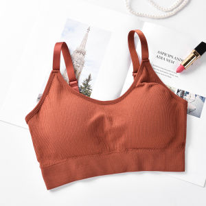 SLO NE Bra Tanpa Kawat Wanita / Sport Bra Yoga Wanita / BH Bra Push Up / Pakaian Dalam Wanita