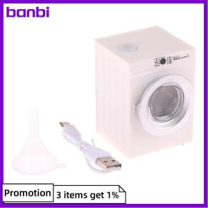 banbi Dollhouse Miniature Washing Machine Drum Washer Laundry Model Dollhouse Decor Toy