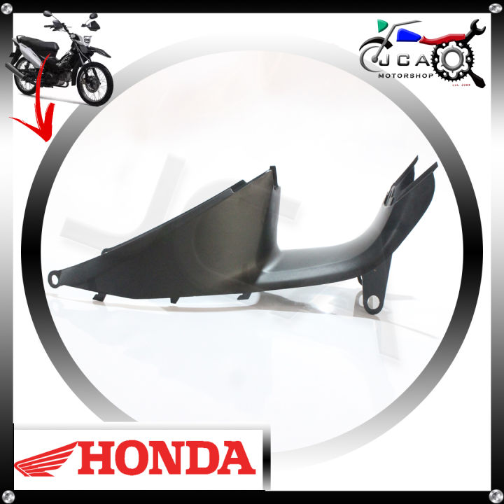 ORIGINAL HONDA CENTER COVER FOR XRM RS 125 BLACK Original Honda