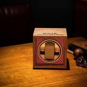 K0K4DQ Mute Motor Automatic Watch Winder USB Power Wooden Case Rotating Watch Box New Single Position Electric Watch Rotator Home Use