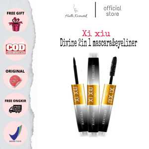 XI XIU Divine 2 in 1 Mascara & Eyeliner BPOM || 2in1 Maskara Xixiu