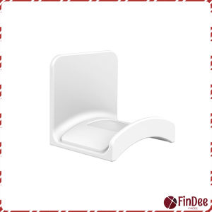 FinDee ตะขอแขวนหูฟัง แป้นติดทรงเหลี่ยม สําหรับโต๊ะคอมพิวเตอร์ ตะขออเนกประสงค์ Earphone hook