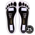25 Pairs (50Feets) Spray Tanning Feet Pads Sunless Airbrush Tanning Tent Foot Protection. 