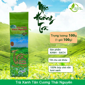 Trà Tân Cương Thái Nguyên Loại Nõn 100g Nước Xanh Hậu Đượm Sườn Xanh Trà Xanh Mộc Hương Trà Trà Nõn Tân Cương Thái Nguyên 100g