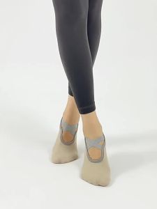 Anti slip Pilates Beginners Indoor Soft Sole Summer Sports Fitness Yoga Socks Dance Socks