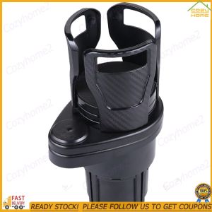 [CY] 2 In 1 360 Rotating Multifunctional Bottle Holder Extender Auto Telescopic Water Cup HolderAuto Stand Organizer Vehicle-Mounted Slip-proof Cup Holder