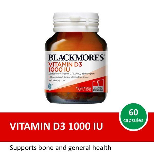 Blackmores Vitamin D3 1000iu 60caps | Lazada