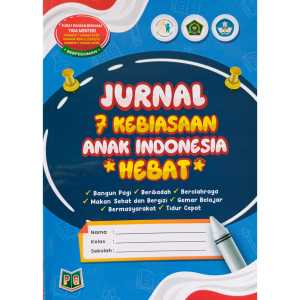 Buku JURNAL 7 KEBIASAAN ANAK INDONESIA Penerbit (PG)