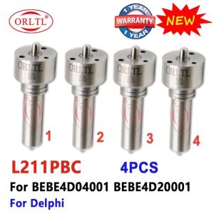 4PCS L211PBC Diesel Injector Sprayer L 211 PBC Fuel Injection Nozzle L211PBC For BEBE4D04001 BEBE4D2001