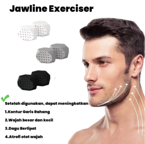 Jawline Exerciser | Alat Latihan Penirus Rahang & Pipi Tembem I Alat Pelangsing Wajah | Alat Mewing