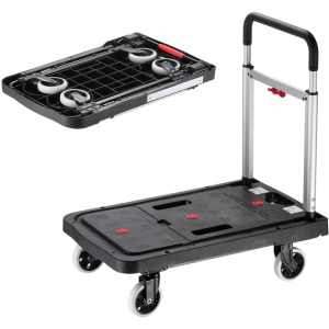 CRYSTAR FOLDABLE PLATFORM TROLLEY | 80KG CAPACITY | CT-120