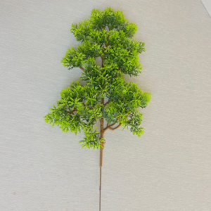 [tianjunmaoyi] Plastic Artificial Pine Cypress Plant Bonsai Desktop Garden Plastic tree Branch