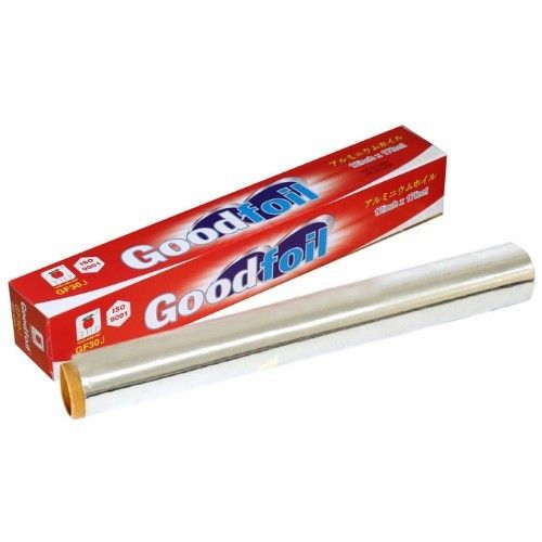 Giấy bạc nướng, bọc thực phẩm Goodfoil size 30 cm x 7.6m màng nhôm nướng thịt, bảo quản thực phẩm, cá BBQ