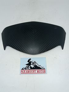 Visor karbon hitam Supra x 125 bahan berkualitas