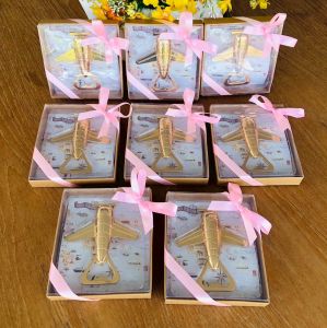 ที่เปิดฝาขวดน้ำอัดลม รูปเครื่องบิน ใช้เป็นของชำร่วยได้