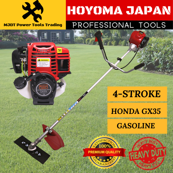 HOYOMA JAPAN GX35 4-STROKE BRUSH CUTTER GRASS CUTTER 4STROKE GX35 ...