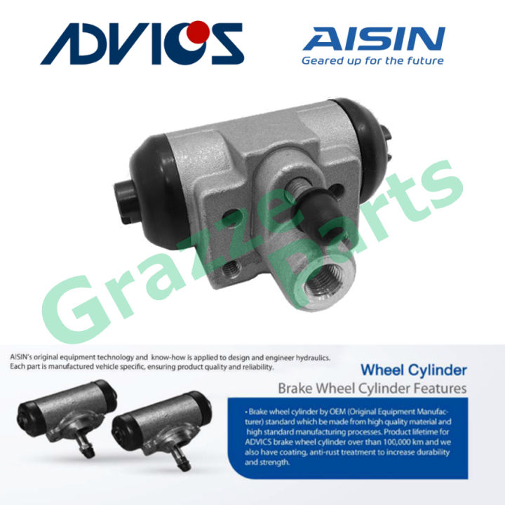 Aisin Advics Brake Pump Wheel Cylinder Rear WCGP-135 for Isuzu D