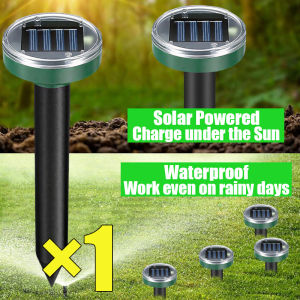 Solar fast charging 360° Comprehensive coverage ultrasonic bird repellent Waterproof and sun-proof outdoor Bird Repellent Environmentally friendly and noiseless ultrasound Penghalau burung merpati 驅鳥神器