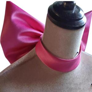 Fashionable Ribbon Necklace Bowknot Choker Necklaces Great Addition to Womens Accessories Halloween Cosplay Costume