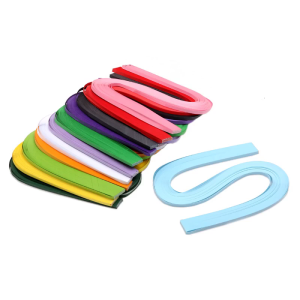 Quilling Paper 120 Stripes 5mm Width Pure Color Solid Colors Paper for Children Adults DIY Fun Accessory