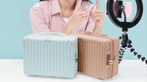 Womens Luggage ins Internet celebrity 16 Inch Trolley Case Portable Cosmetic Bag 13 Small Portable Storage Suitcase