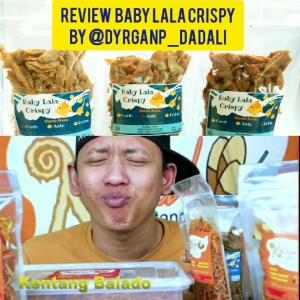 KRIPIK IKAN ASIN LALA RENYAH - BABY LALA CRISPY