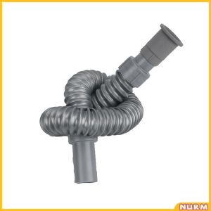 Nurm Drain Pipe Household Plastic Bathroom Flexible Anti-odor Tube Drainage Replacement Retractable